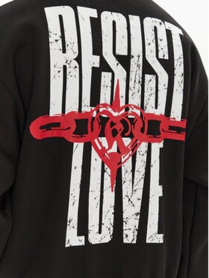 Karl Kani Bluza Resist Love 60200036 Czarny Regular Fit