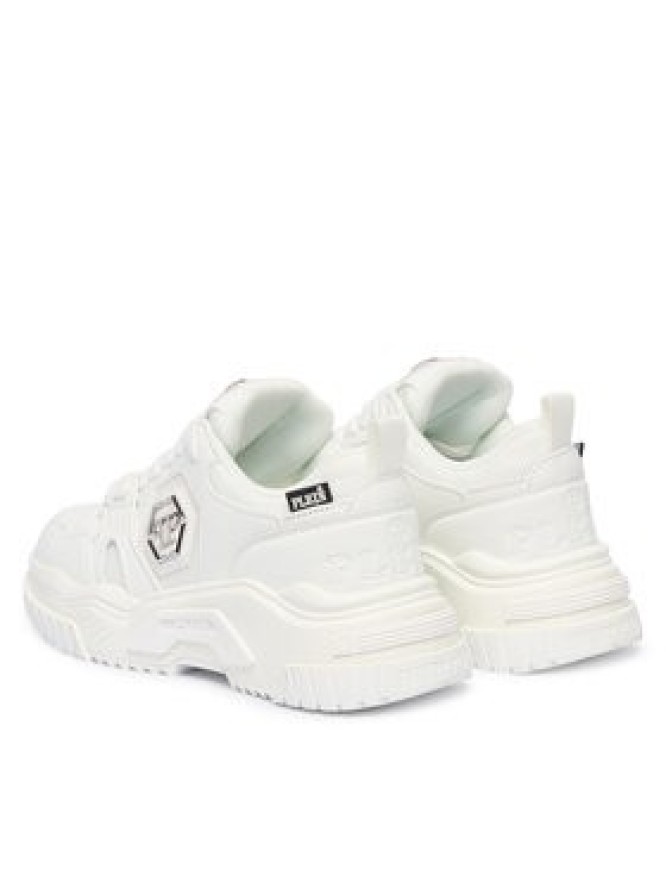PHILIPP PLEIN Sneakersy New Predator FAES USC0837 PTE003N Biały