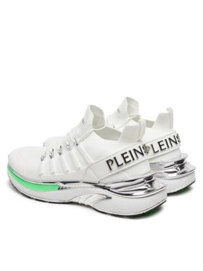Plein Sport Sneakersy PADS USC0579 STE003N Biały