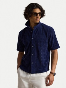 Polo Ralph Lauren Koszula 710B19621001 Granatowy Regular Fit