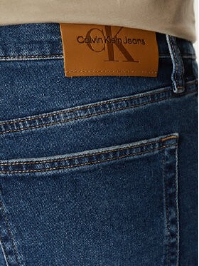 Calvin Klein Jeans Szorty jeansowe J30J327184 Niebieski Slim Fit