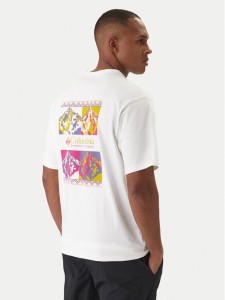 Columbia T-Shirt CSC™ Heavyweight Iconic 2155061 Biały Relaxed Fit