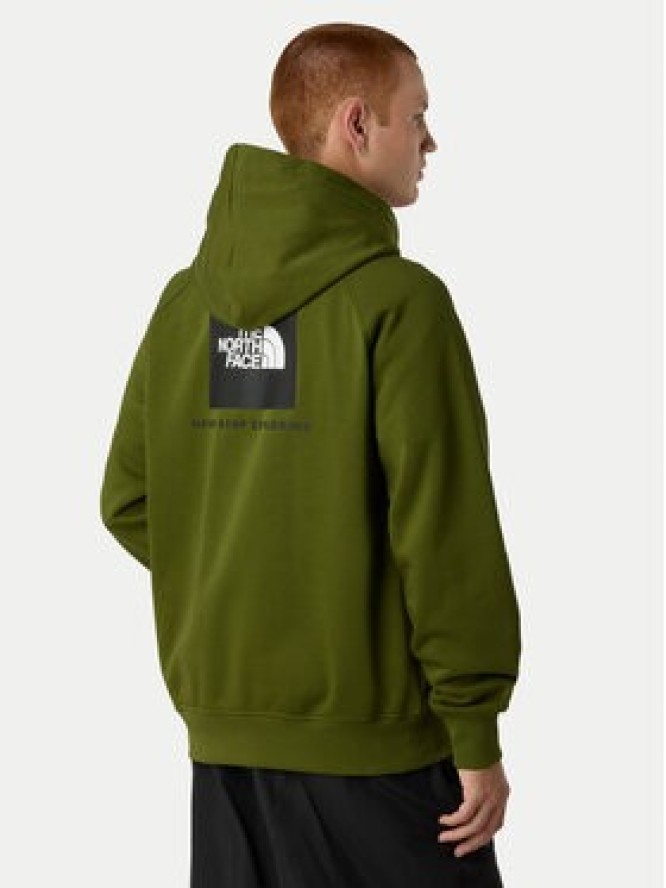 The North Face Bluza Redbox NF0A89F9 Zielony Regular Fit