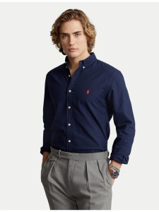 Polo Ralph Lauren Koszula 710767828003 Granatowy Slim Fit