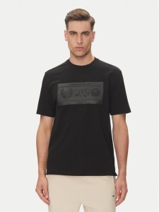 BOSS T-Shirt 50538112 Czarny Regular Fit