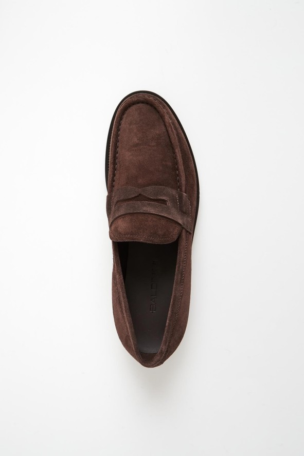 Mokasyny męskie zamszowe BALDININI