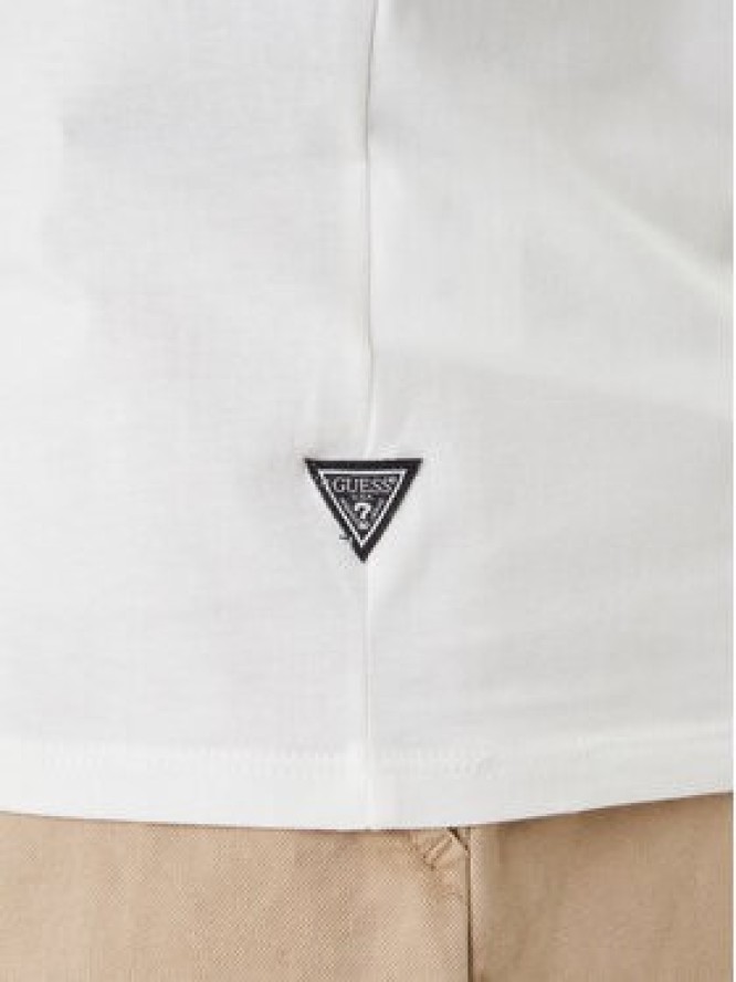 Guess T-Shirt M6GI49 K3584 Biały Reglan Fit