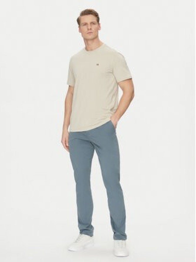 Napapijri Chinosy M-Puyo NP0A4H98 Zielony Slim Fit