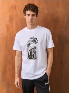 Koszulka z nadrukiem - wielobarwny