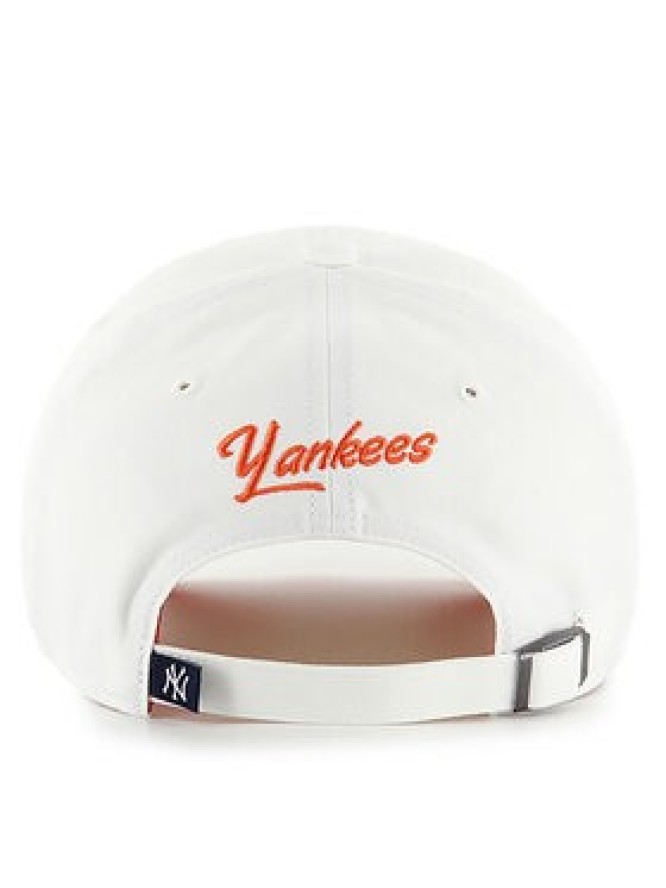 47 Brand Czapka z daszkiem New York Yankees B-CHPCU17GWS Biały