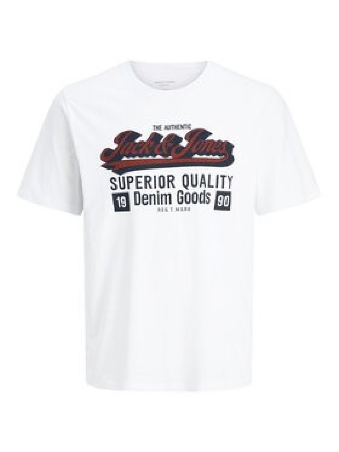 Jack & Jones T-Shirt Logo 12279535 Biały Standard Fit