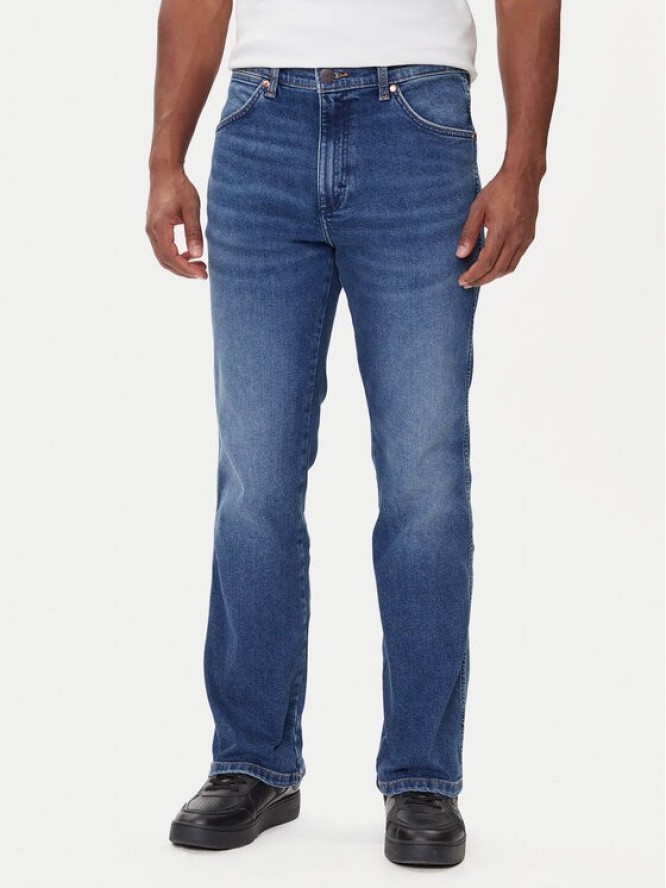Wrangler Jeansy Wrancher 112373028 Granatowy Slim Fit