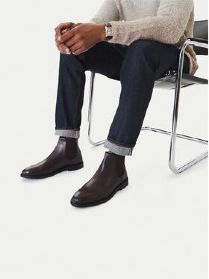 Geox Sztyblety U567KA 00039 C6009 Brązowy