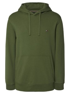 Tommy Hilfiger Bluza Essential MW0MW37235 Zielony Regular Fit