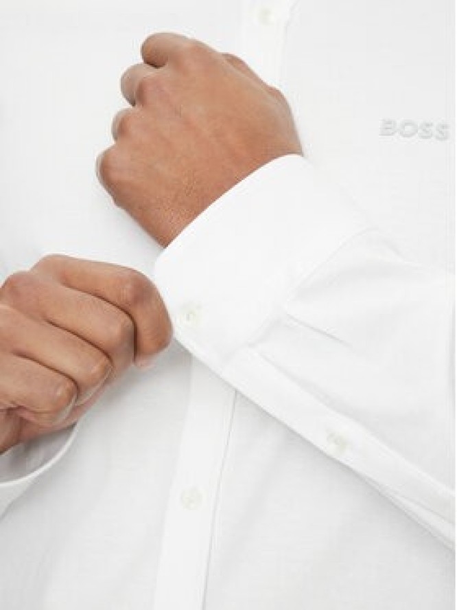 BOSS Koszula 50533163 Biały Regular Fit