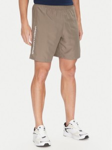 Under Armour Szorty sportowe Ua Woven Wdmk Shorts 1383356 Zielony Regular Fit