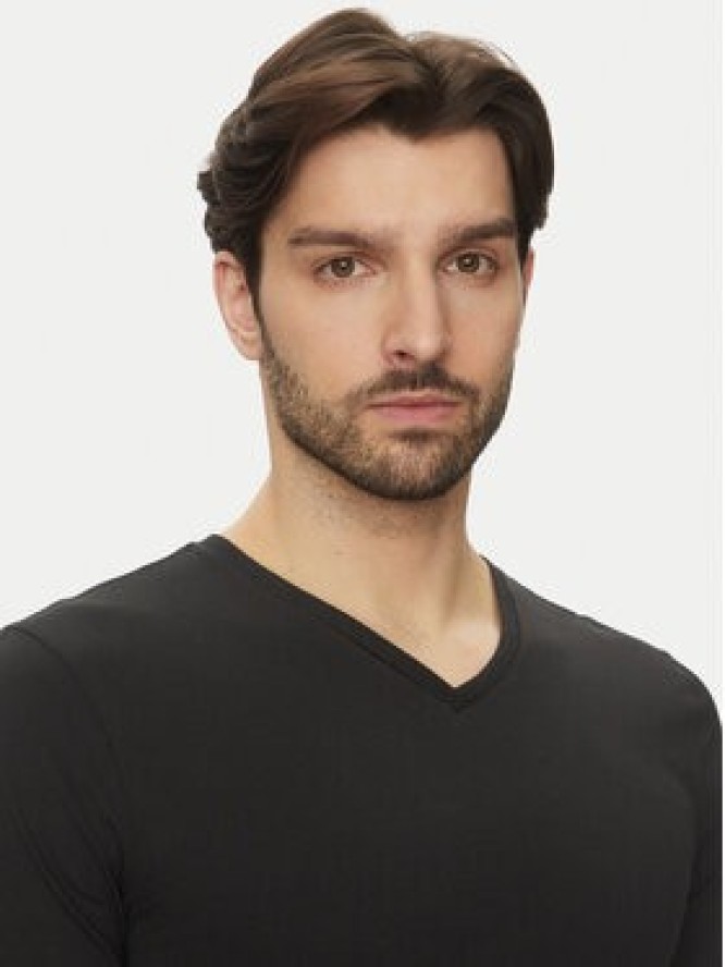 Lacoste Komplet t-shirtów TH9008 Czarny Slim Fit