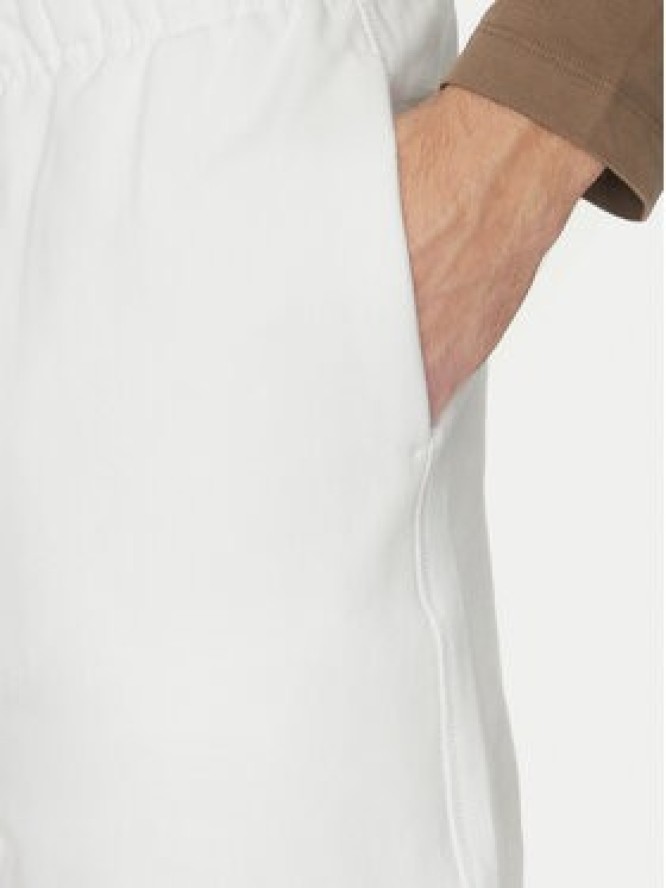 Tommy Hilfiger Szorty sportowe Small Logo MW0MW38698 Biały Regular Fit