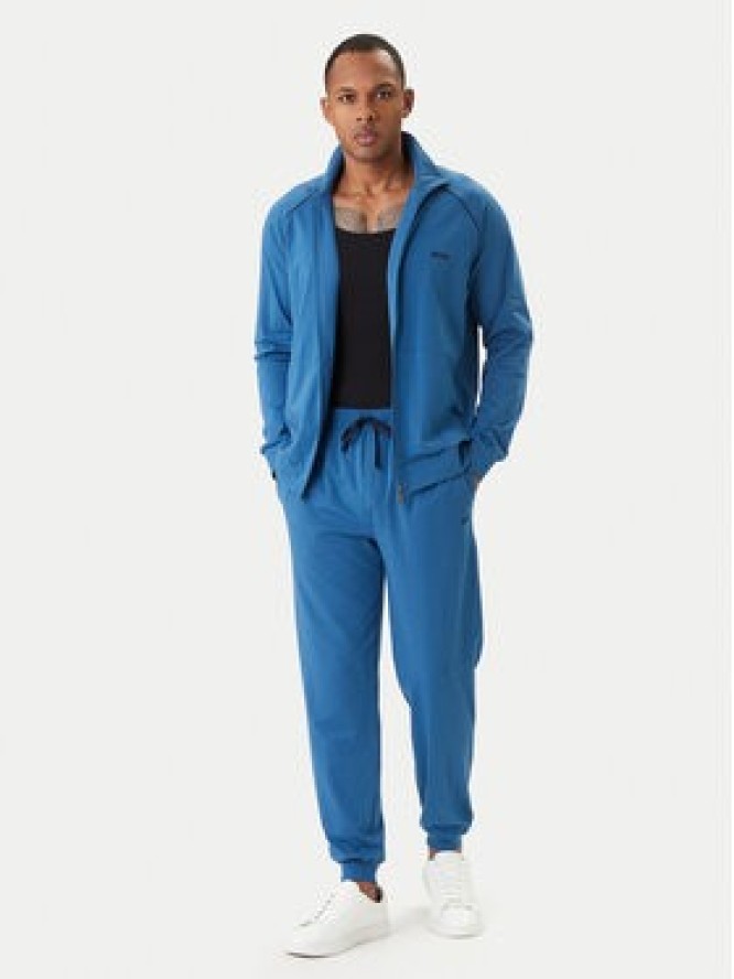 BOSS Bluza Mix&Match 50515307 Niebieski Regular Fit