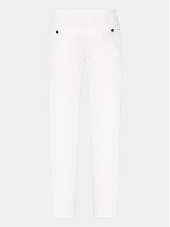 Lindbergh Chinosy 30-005044 Biały Slim Fit