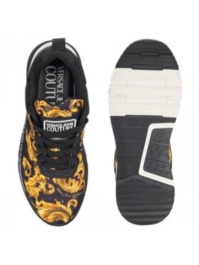 Versace Jeans Couture Sneakersy 80YA3SA1 Czarny