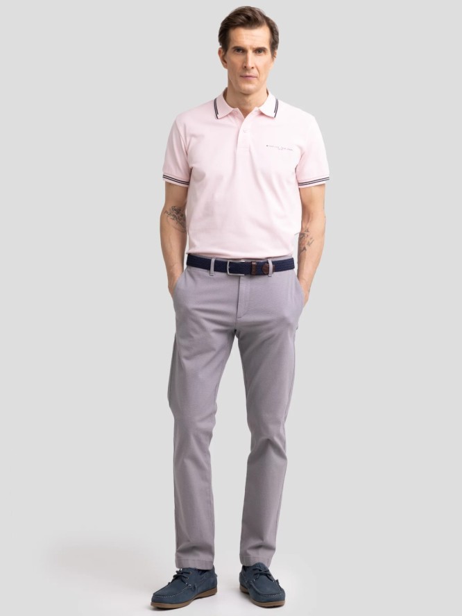 Spodnie męskie chinosy jasnoszare Erhati 901