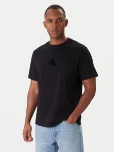 Calvin Klein Jeans T-Shirt 20s Easy LV04RD253G Czarny Regular Fit
