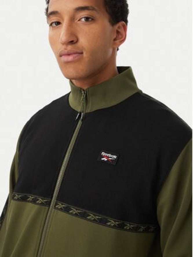 Reebok Bluza Artek RK25726CCM Zielony ciemny Regular Fit