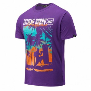 Koszulka EXTREME HOBBY męska bawełniana T-shirt EXTREME HOBBY HEATWAVE