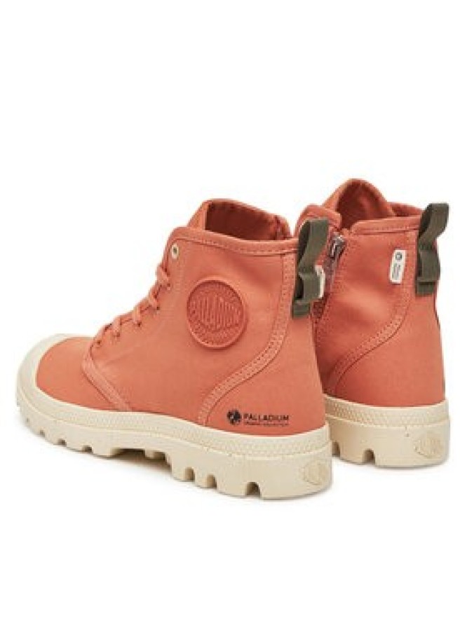 Palladium Trapery Pampa Hi Zip Organic 79101-666-M Pomarańczowy