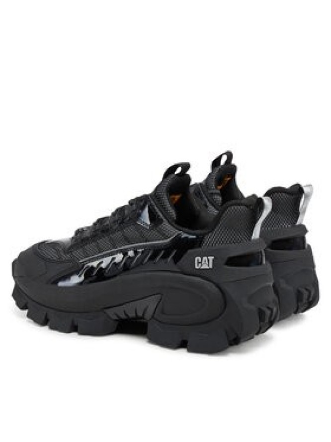 CAT Footwear Sneakersy Intruder Max Lace Chrometallic P726284 Czarny