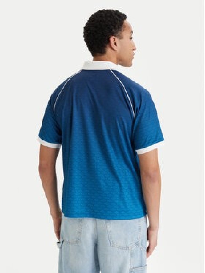 DC Shoes T-Shirt Soccer EDYKT03546 Niebieski Boxy Fit