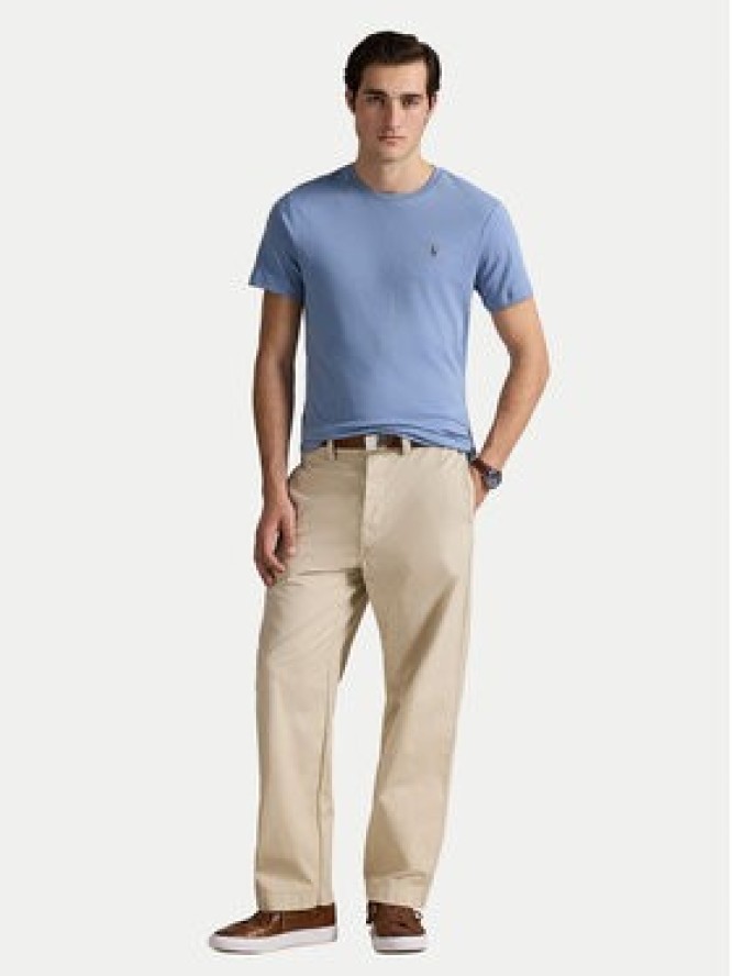 Polo Ralph Lauren T-Shirt 710740727095 Niebieski Custom Slim Fit