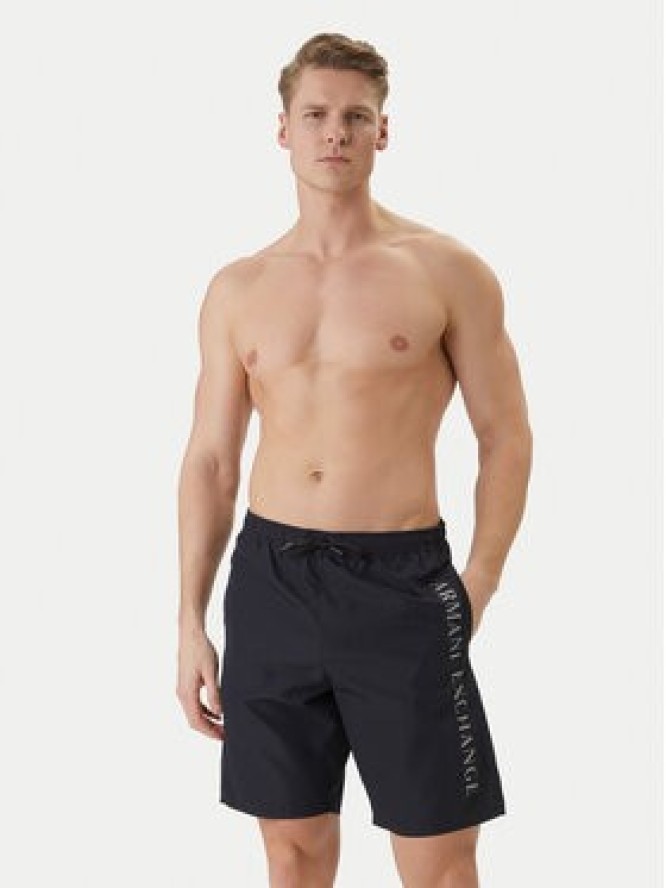 Armani Exchange Szorty kąpielowe XM000835 AF22573 UB101 Granatowy Regular Fit