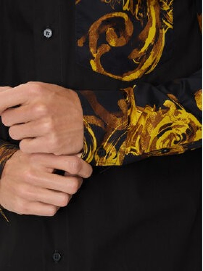 Versace Jeans Couture Koszula 76GAL2R2 Czarny Regular Fit