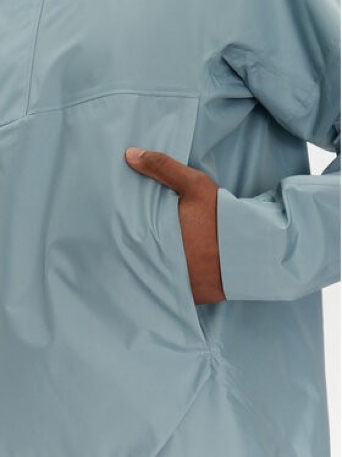 adidas Kurtka outdoor Terrex Xploric 2.5L JD8347 Niebieski Loose Fit