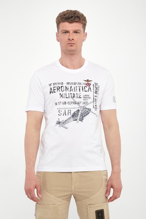 T-shirt męski AERONAUTICA MILITARE