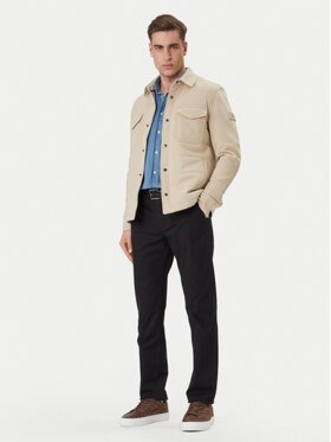 Tommy Hilfiger Kurtka przejściowa Mix Media MW0MW42486 Beżowy Regular Fit