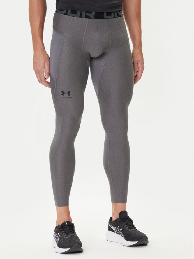 Under Armour Legginsy UA HG Armour Leggings 1361586 Szary Regular Fit