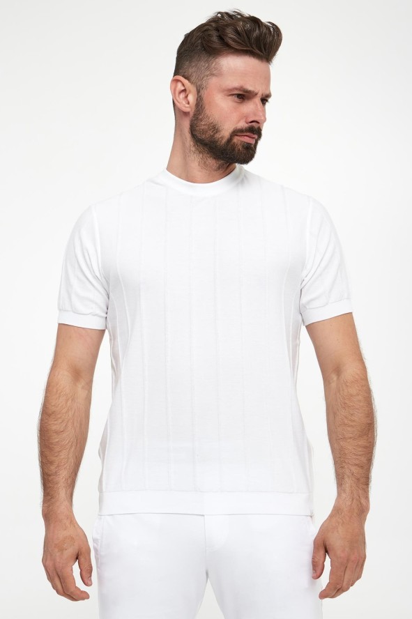 Sweter męski z krótkim rękawem PAUL&SHARK