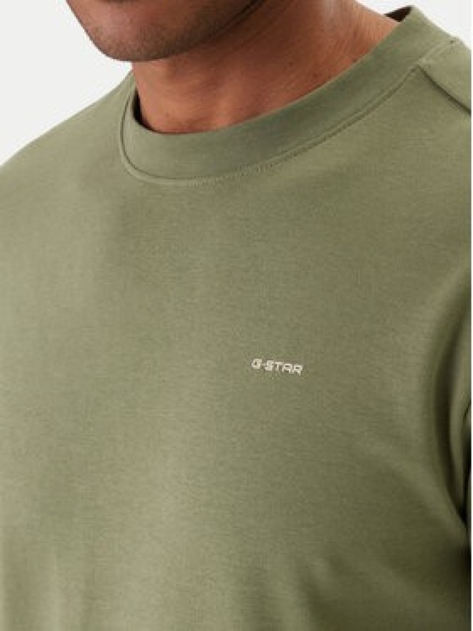 G-Star Raw T-Shirt D28609-C812 Zielony Regular Fit