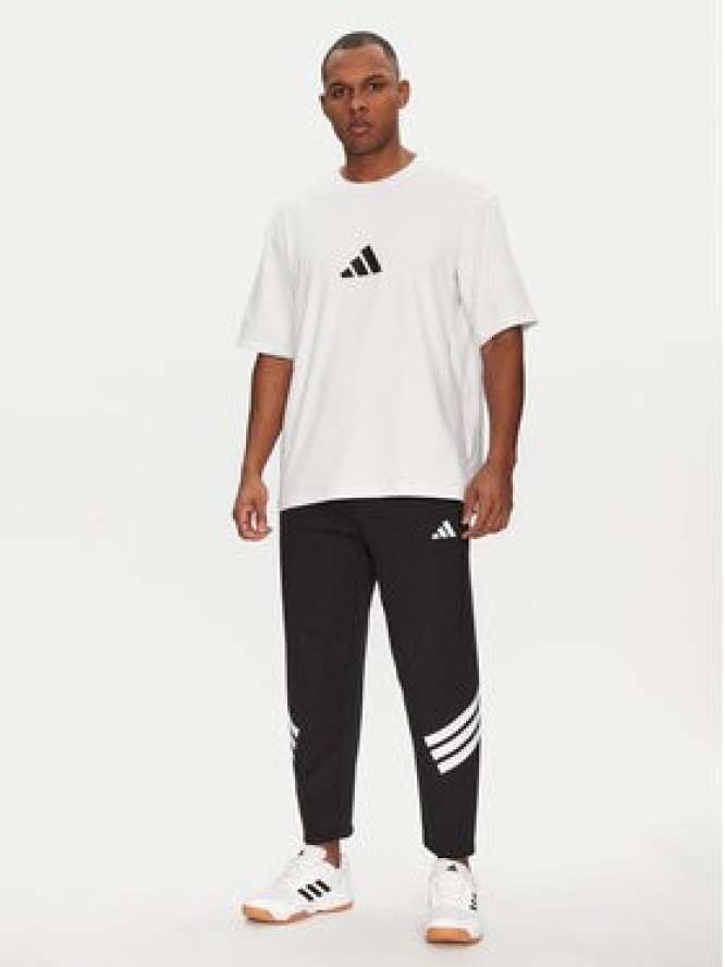 adidas T-Shirt Z.N.E. JC5482 Biały Loose Fit