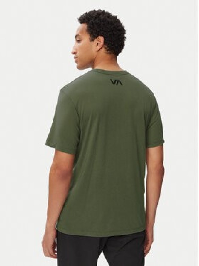RVCA T-Shirt Icon AVYZT01365 Brązowy Regular Fit