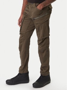 G-Star Raw Spodnie materiałowe Rovic D02190 5126 1260 Khaki Regular Fit