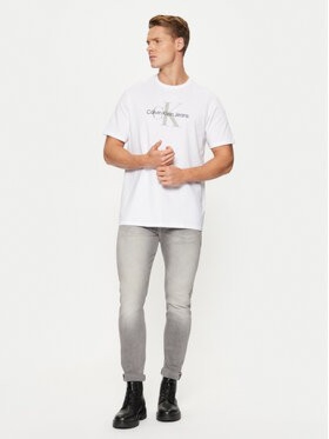 Calvin Klein Jeans Jeansy J30J326562 Szary Slim Fit