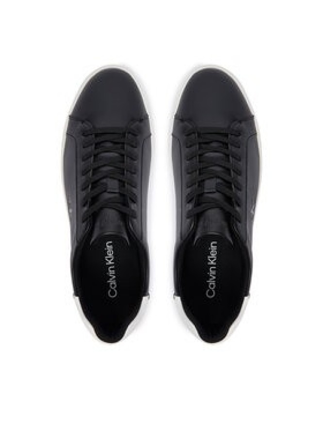 Calvin Klein Sneakersy Low Prof Cupsole Lth HW0HW03295 Czarny