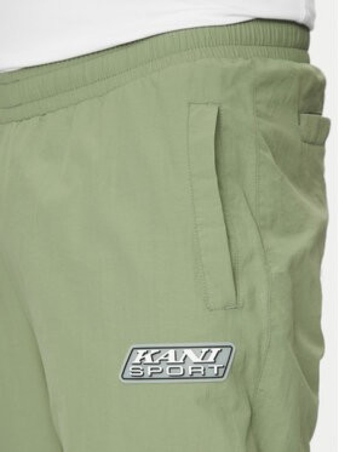Karl Kani Joggery Essentia 60060039 Zielony Regular Fit
