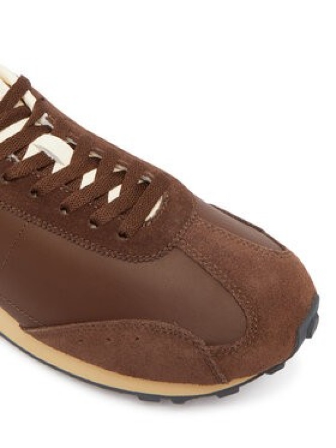 Tommy Jeans Sneakersy Tjm Retro Runner Archive Mix Mat EM0EM01763 Brązowy