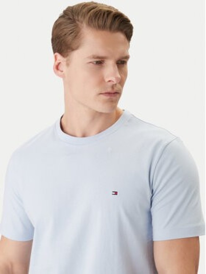 Tommy Hilfiger T-Shirt MW0MW39995 Błękitny Regular Fit