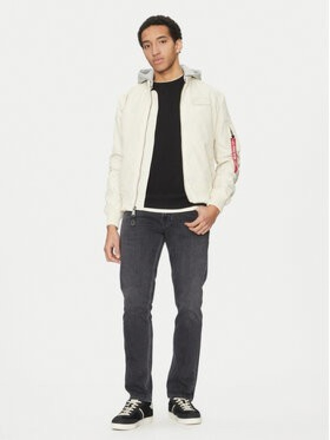 Alpha Industries Kurtka bomber Ma-1 196108 Beżowy Regular Fit